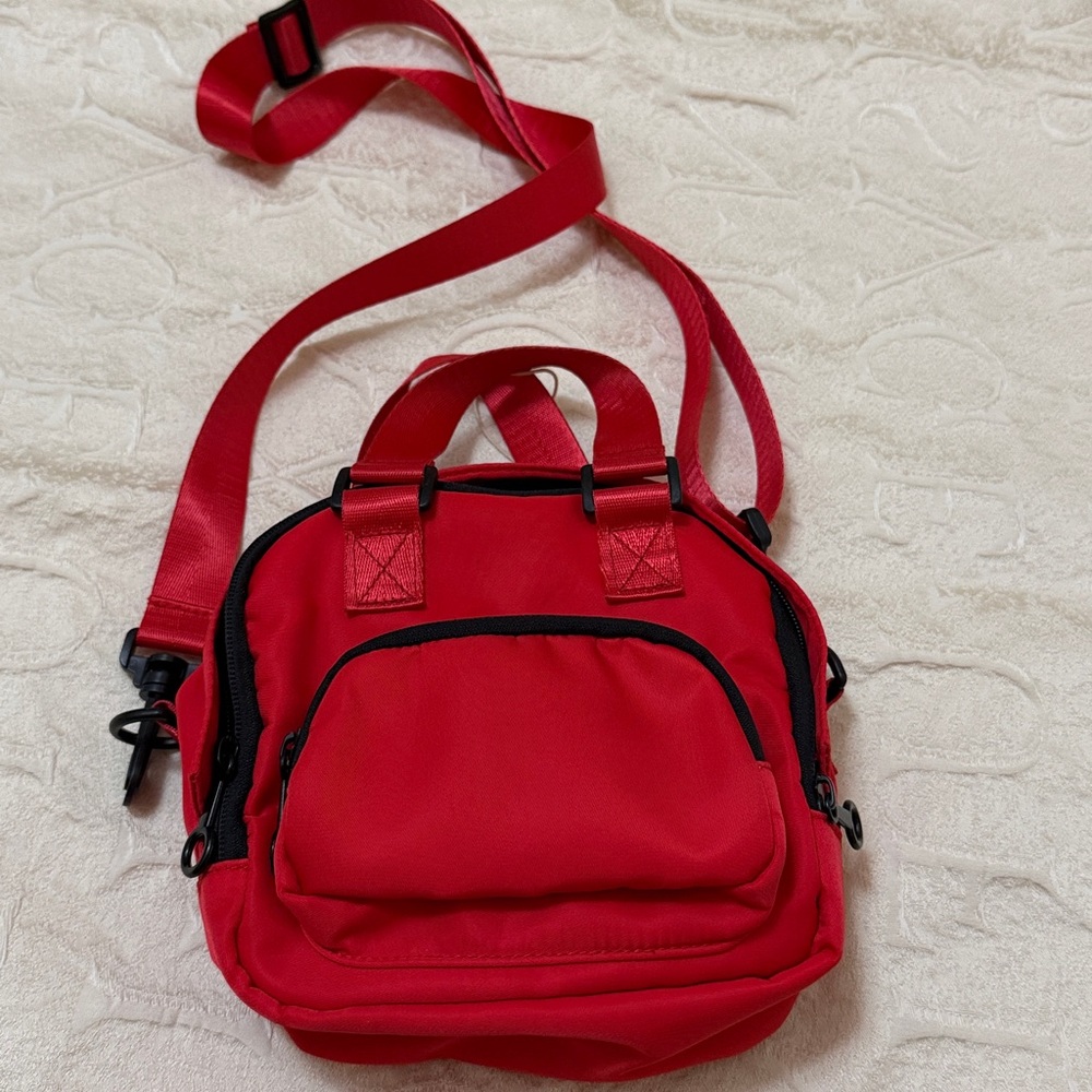 Red Crossbody Bag - Lightweight Everyday Carry NWt